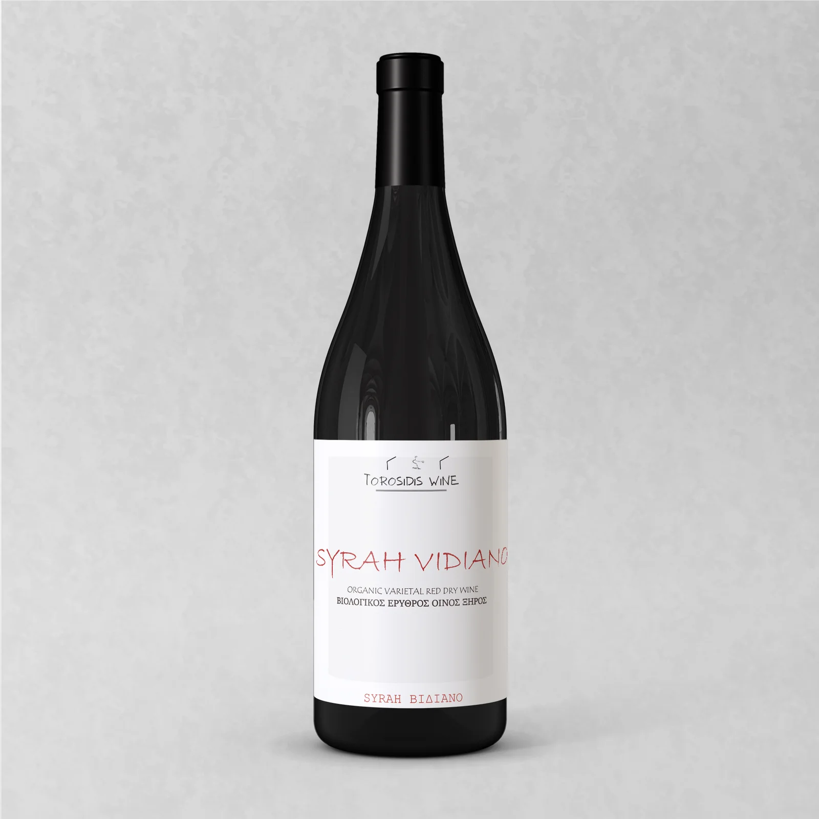 Organic Red Syrah Vidiano
