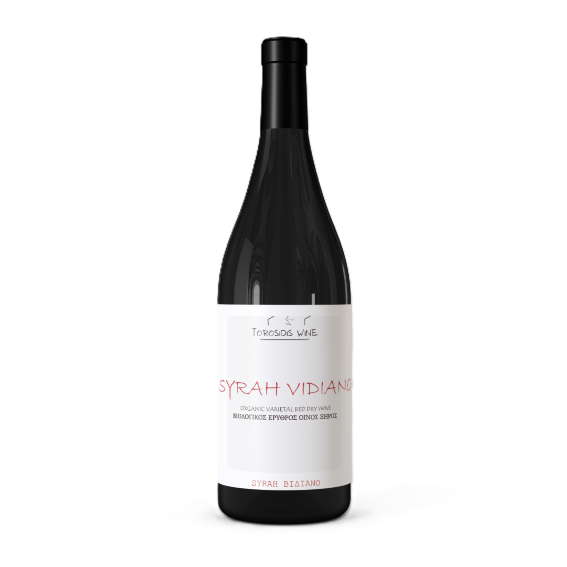 Syrah Vidiano Organic Red wine